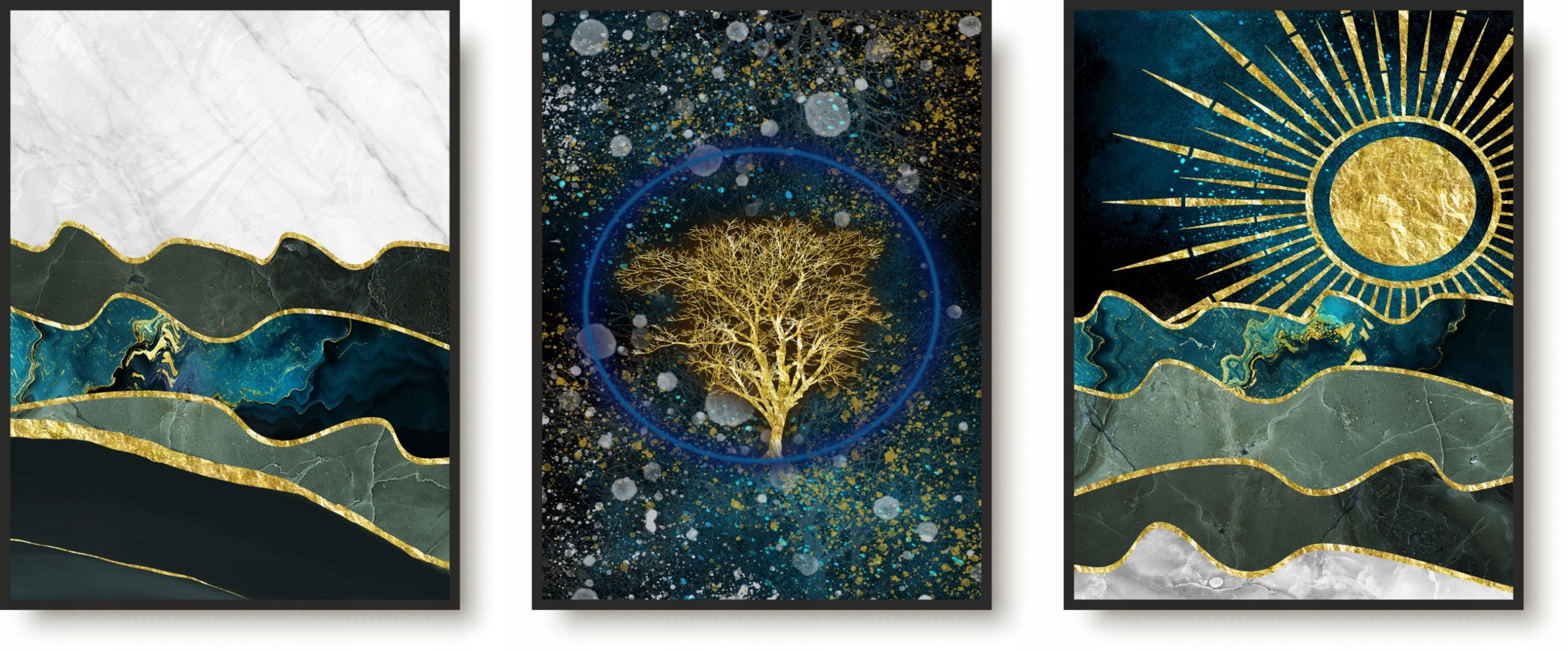 Zestaw plakatów obrazy plakaty postery 3 x 50x70cm