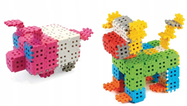 Marioinex Klocki konstrukcyjne Mini Wafle 500 Rodzaj zestaw