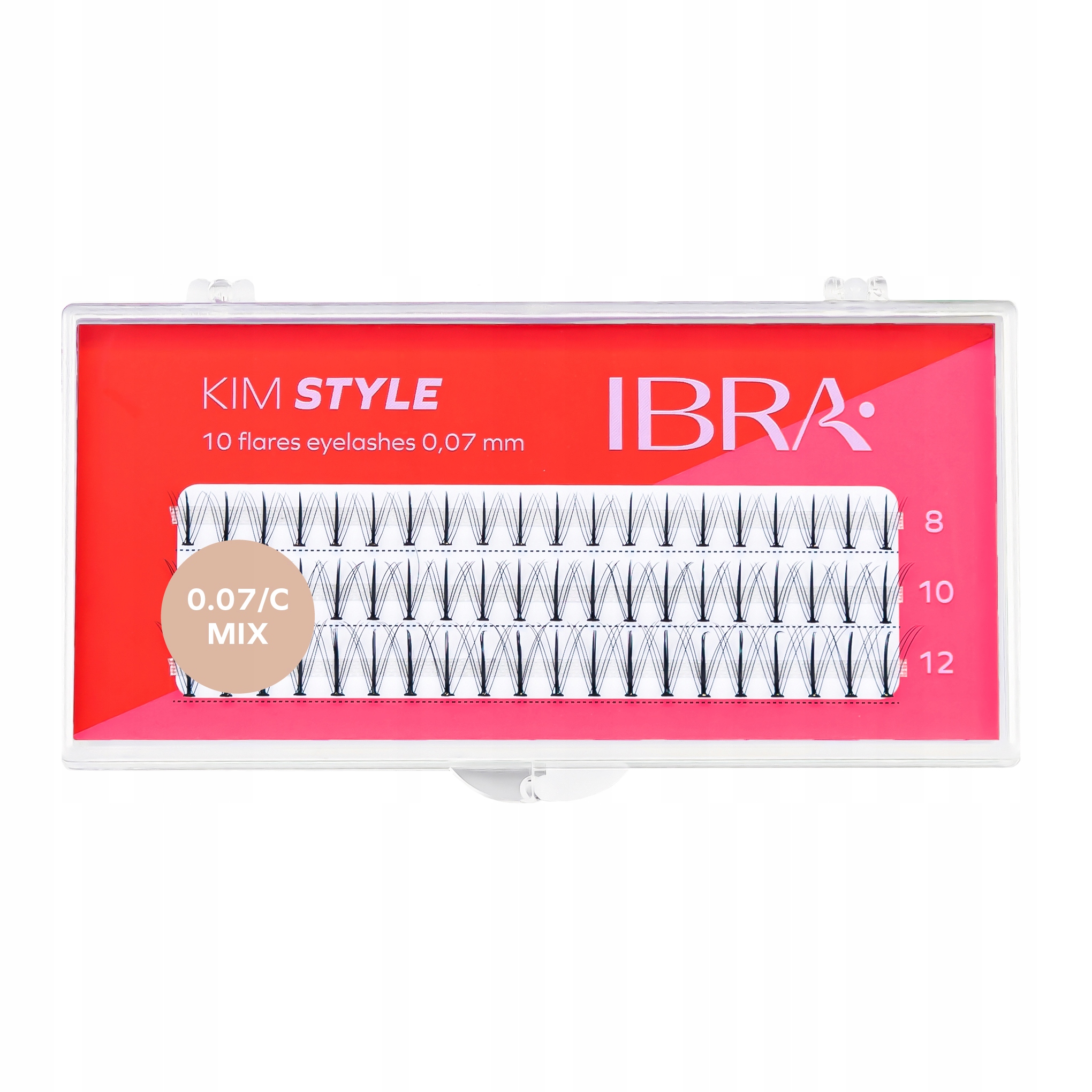 Kępki rzęs Kim Style MIX IBRA Makeup