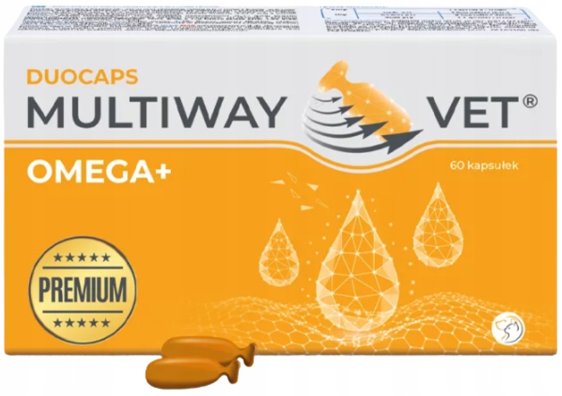 Levně Jm Sante Multiway Vet Duo Omega+ na imunitu pro psa a kočku 60 kapslí