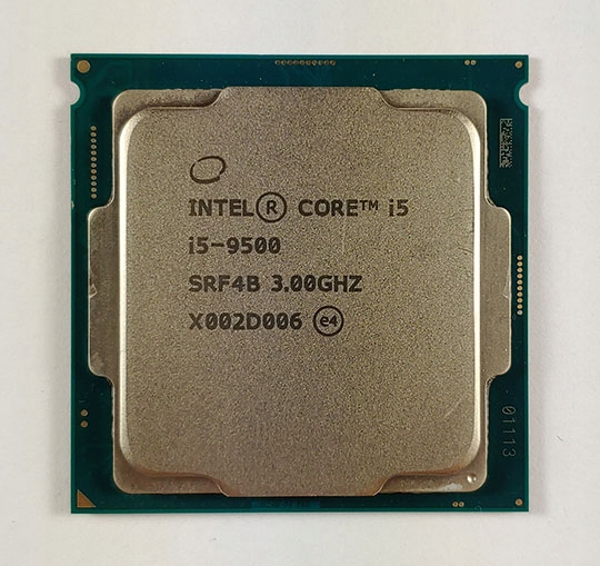 Intel Core i5-9500 procesor 3 GHz 9 MB Smart Cache