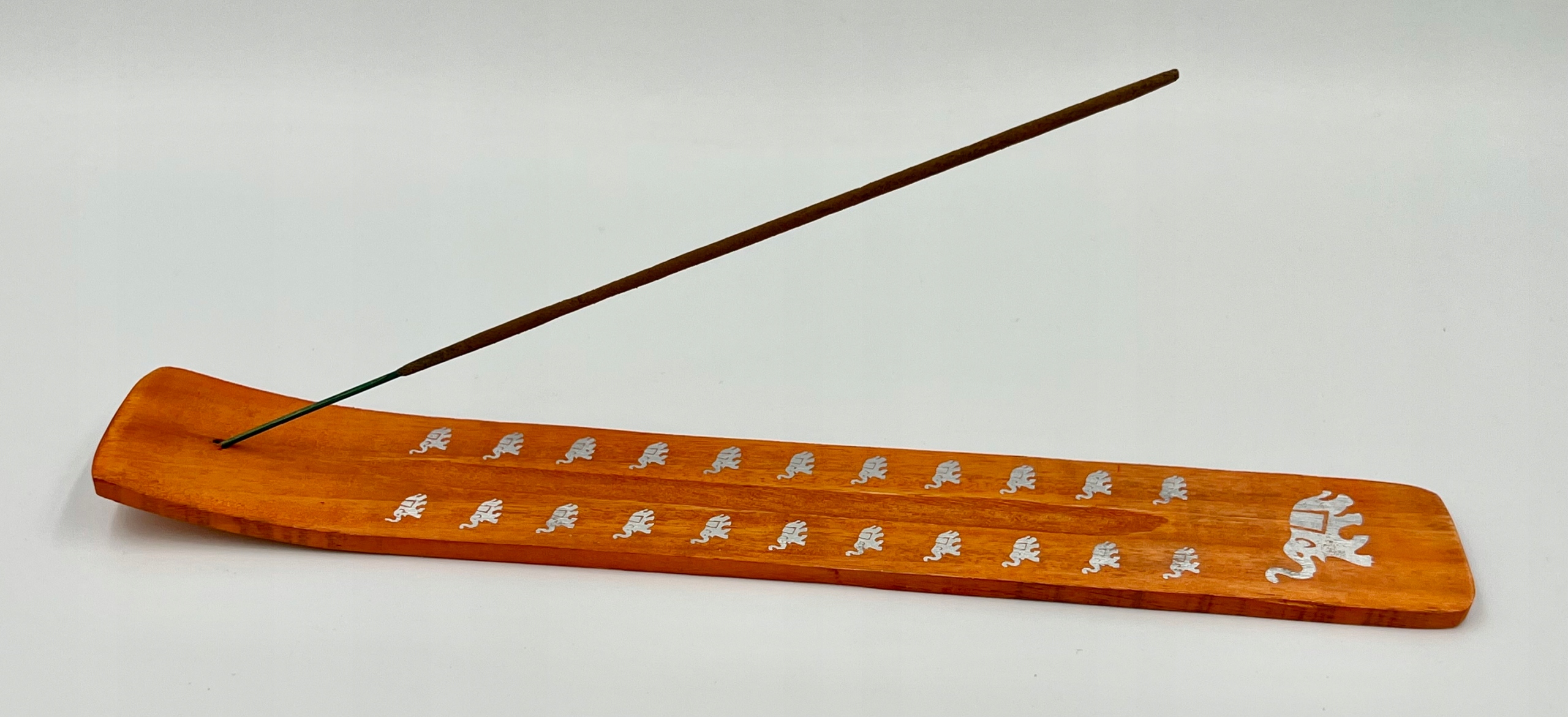 Podstawka na kadzidełka ze Słonikiem, drewniana podstawka na kadzidełka Kod producenta 557709