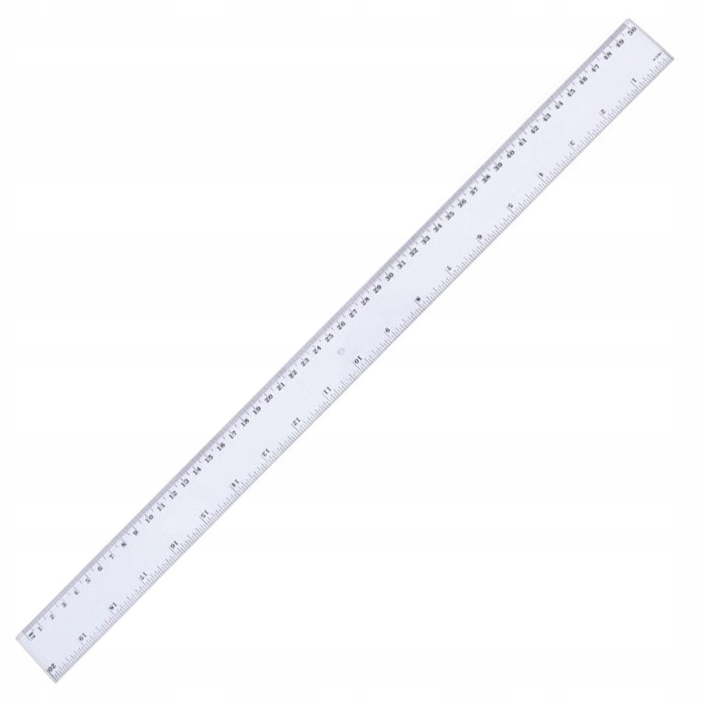 

Linijka 50 CM skala w centymetrach