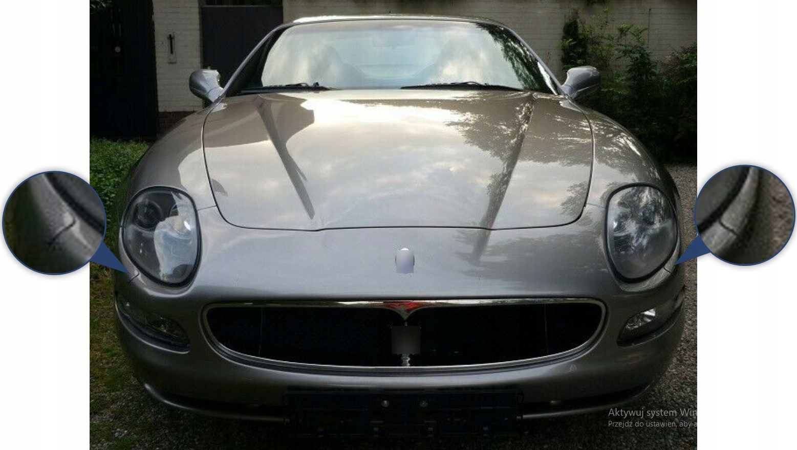 Krytka Ostřikovače Nárazníku Pro Maserati 4200 Gt 66371800 66371700 L+p