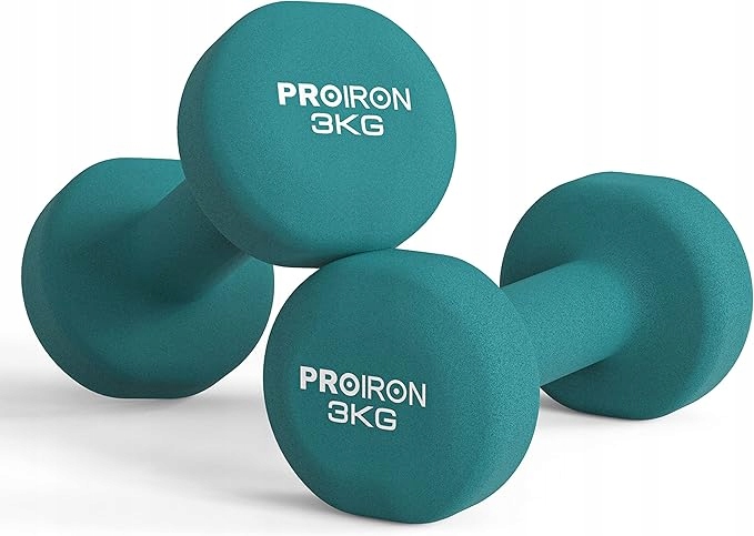 Hantle neoprenowe Proiron 2x 3 kg 2 szt.