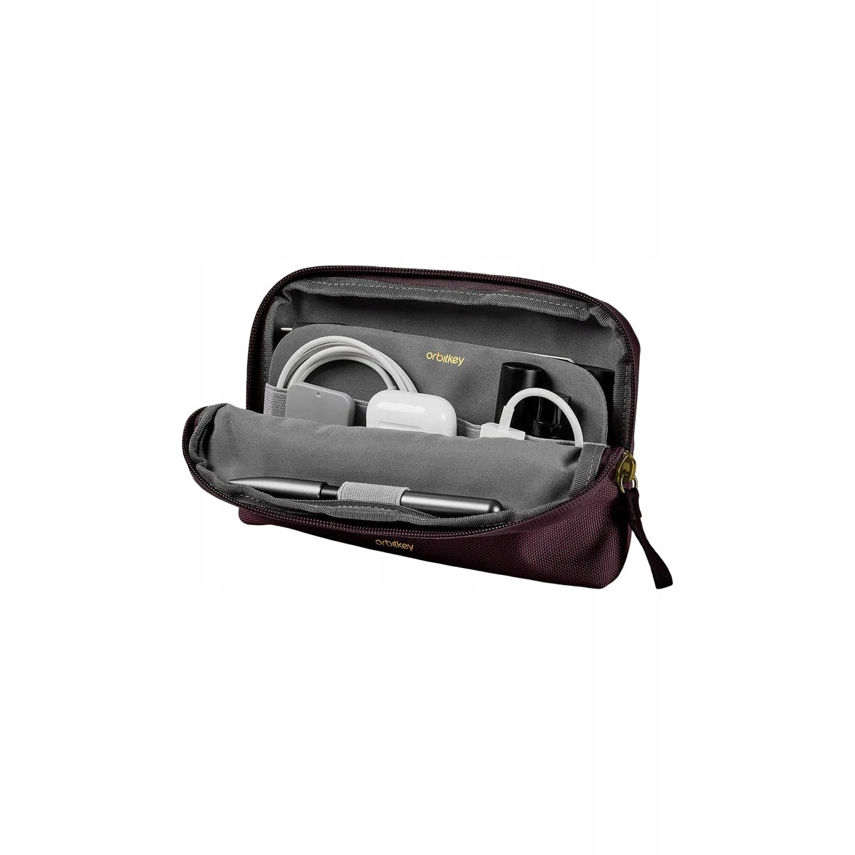 Orbitkey Organizer na Akcesoria Kable Desk Pouch, Plum