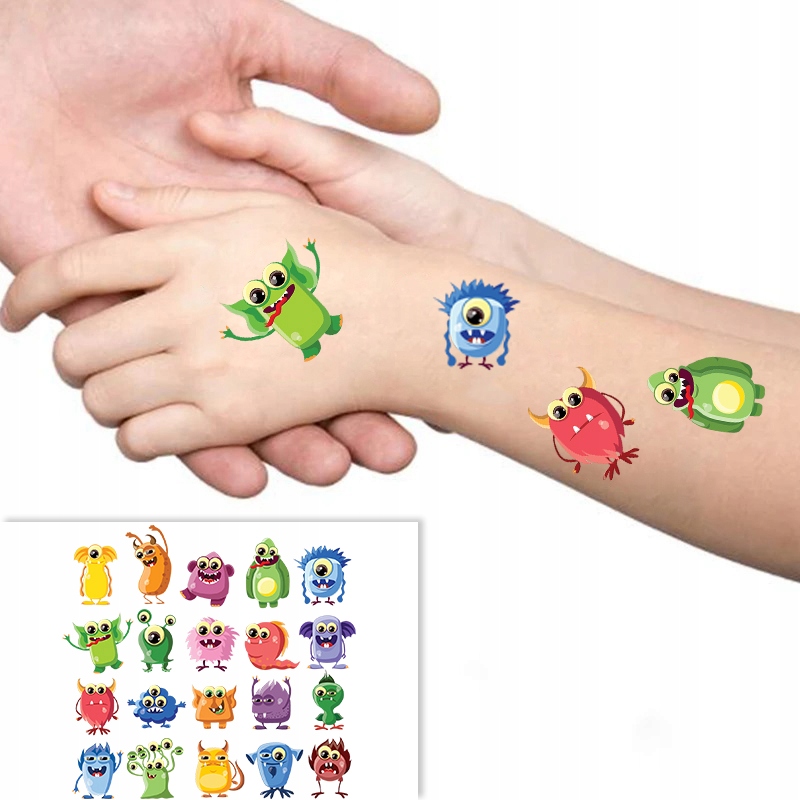 

Tatuaż Zmywalny Tymczasowy dla Dzieci Różne