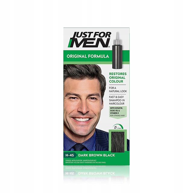 

Just For Men H-45 Odsiwiacz ciemny brąz/czerń 66ml