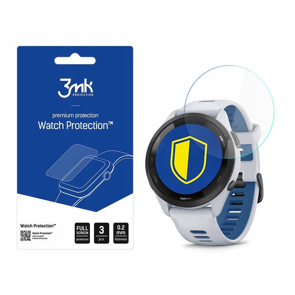 3 szt. Folia ochronna do Garmin Forerunner 265S 3mk Watch Protection