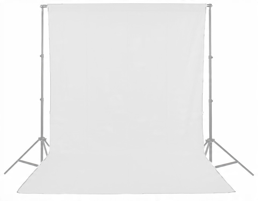 

Tło fotograficzne białe 3x6 Portret Studio bawełna