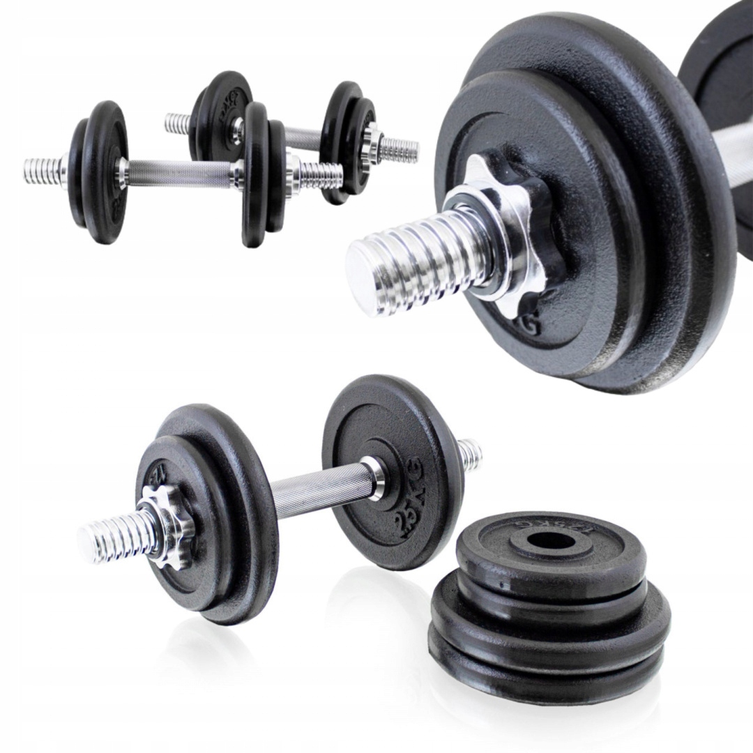 Sada závaží 4x2,5 kg 4x1,25 kg s kufrem