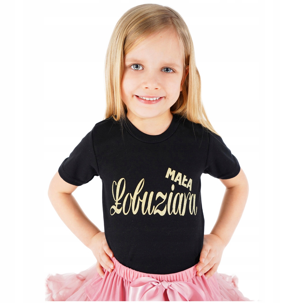 

T-shirt Bluzka Koszulka r.92 Mała Łobuziara Robik