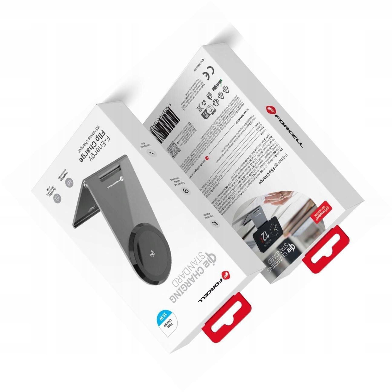 Indukcyjna ładowarka MagSafe Qi2 15W srebrny do iPhone 11 Pro Max