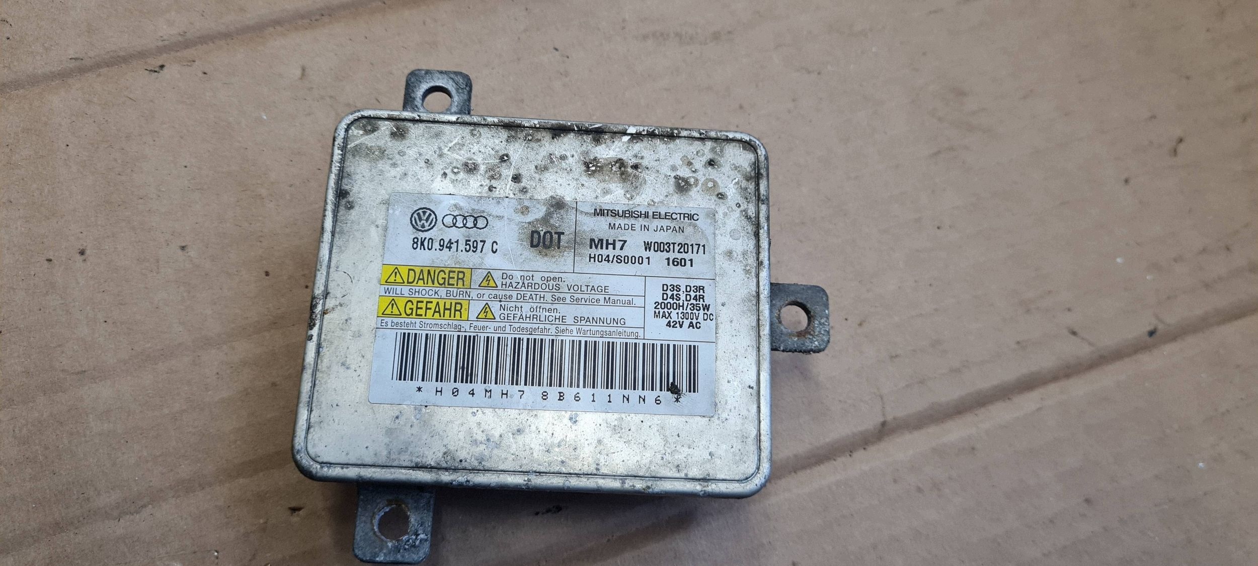 A7 4G control unit module lights A6 C6 LIFT A4 B8 A5 8T Q5 A6 C7 8K0941597C