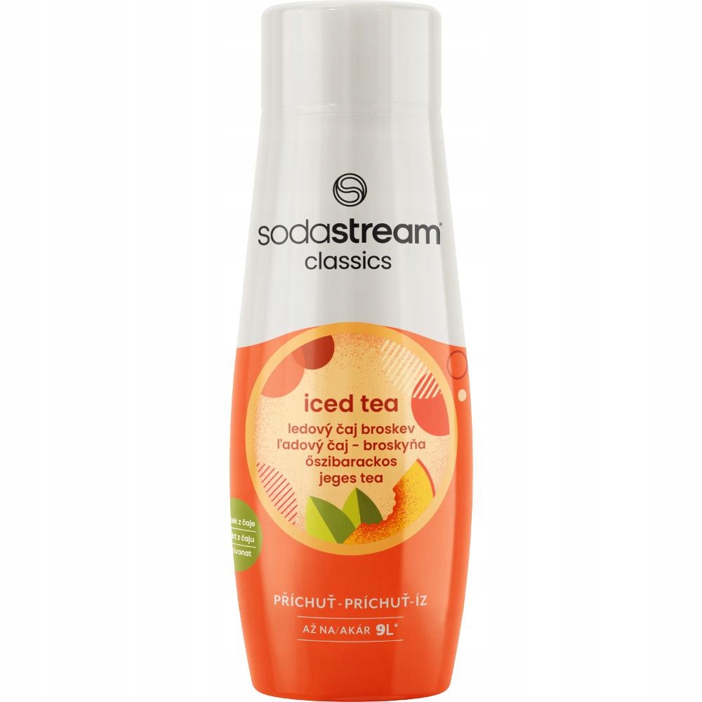 SYROP SODASTREAM ICED TEA - MROŻONA HERBATA BRZOSKWINIA 440ml NOWOŚĆ !!!