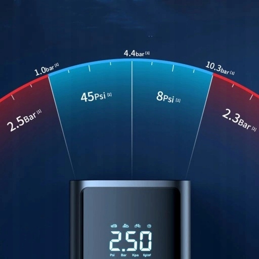 WIELOFUNKCYJNA ELEKTRYCZNA POMPKA POWIETRZA USB Waga produktu z opakowaniem jednostkowym 0.29 kg