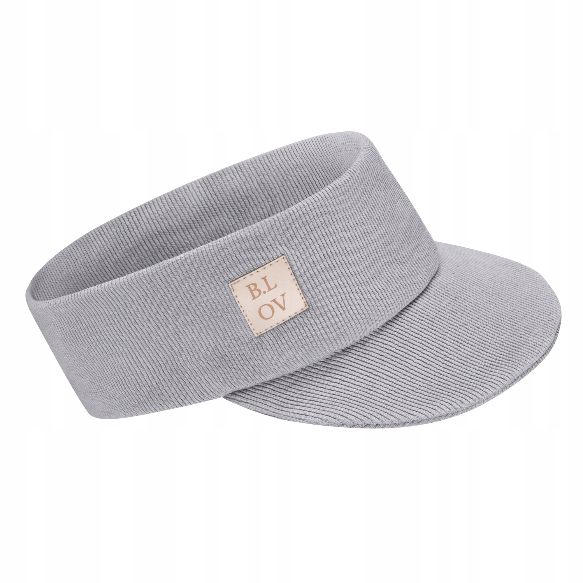 

Opaska dziecięca z daszkiem - szary 52-56