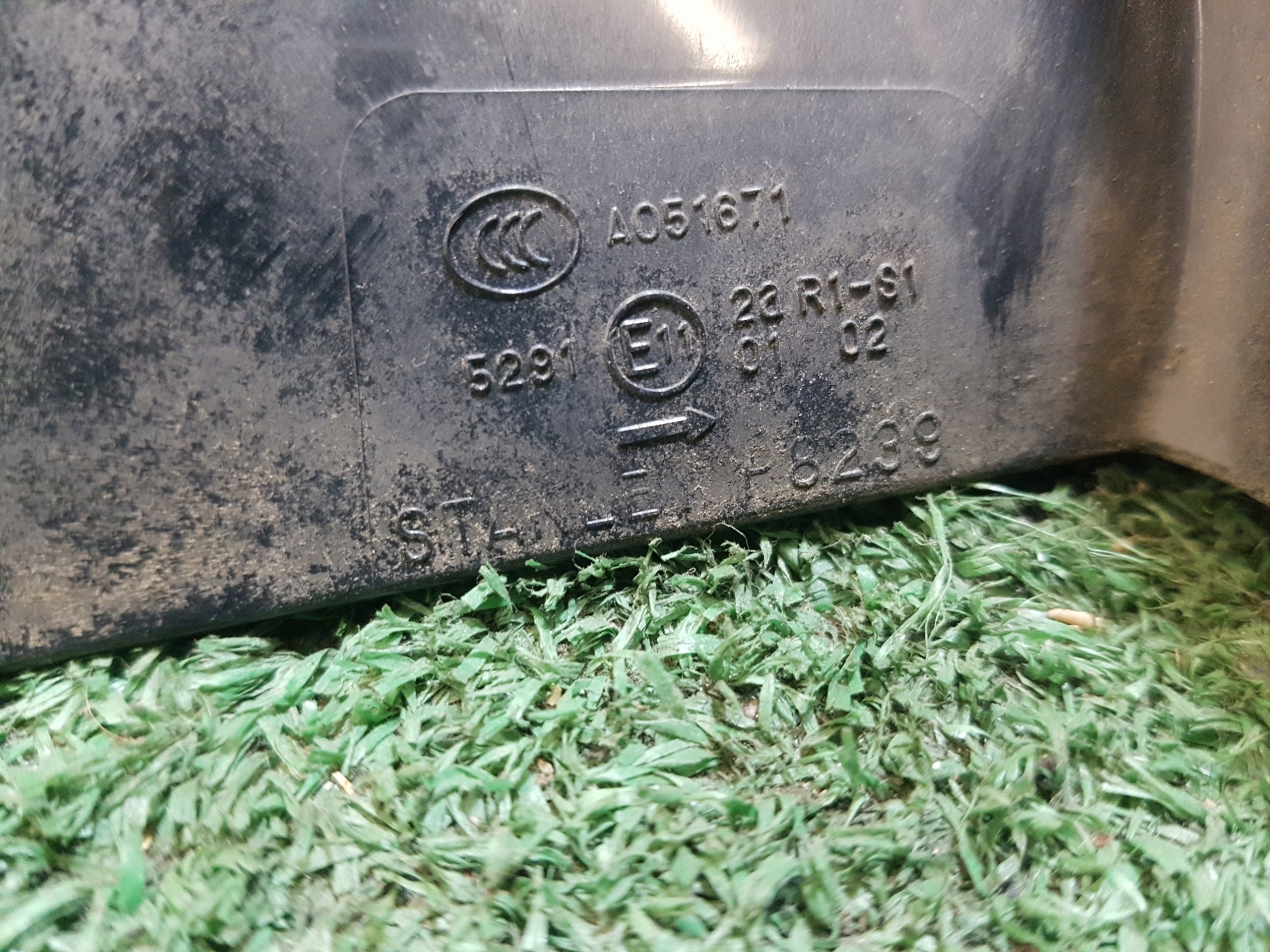 light right rear MAZDA 3 II