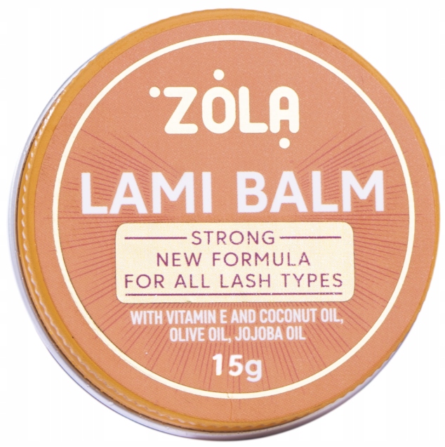 Lepidlo bez lepidla na laminování řas lifting Zola Lami Balm 15 g Orange