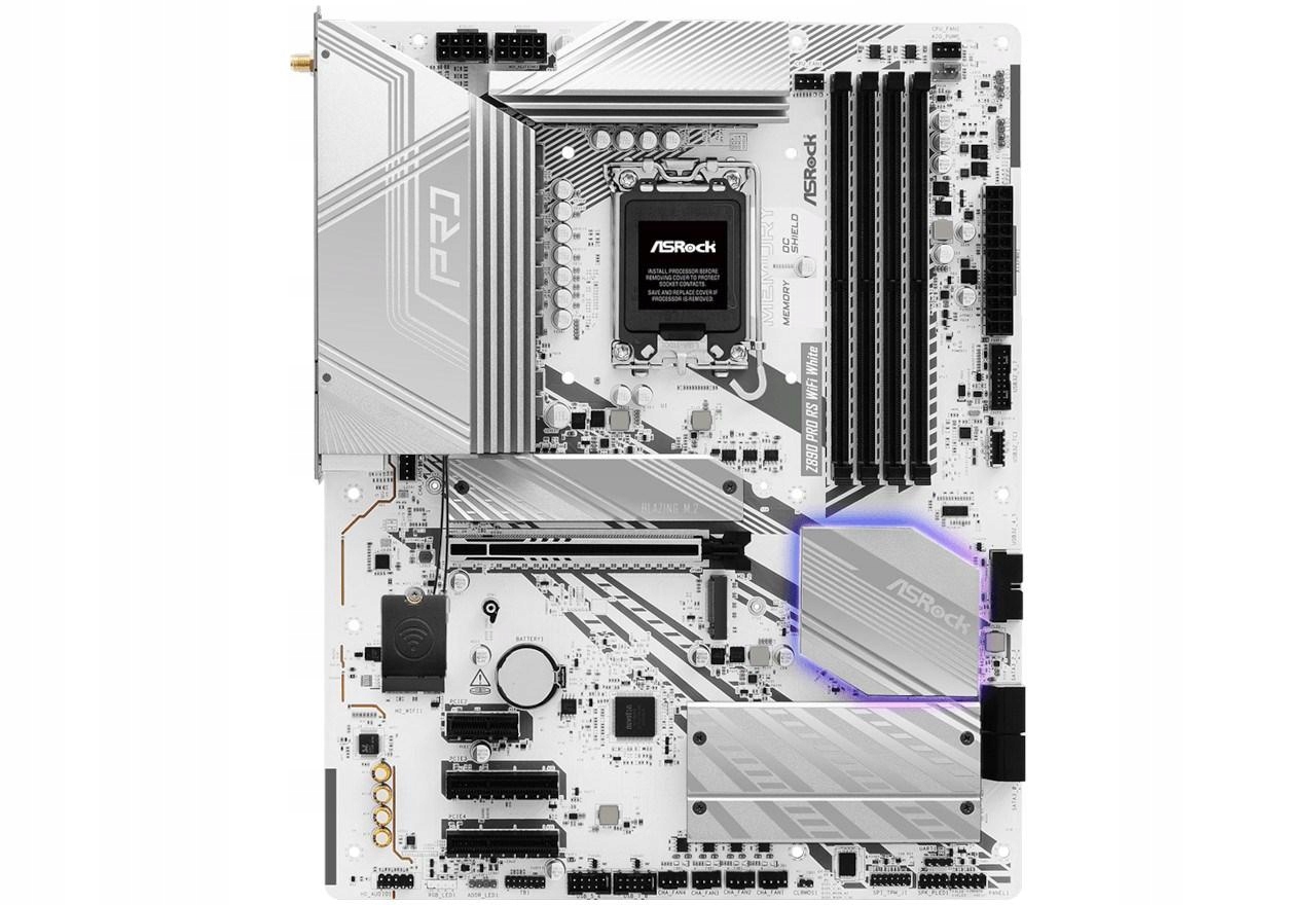 Płyta główna ASRock Z890 Pro Rs WiFi White