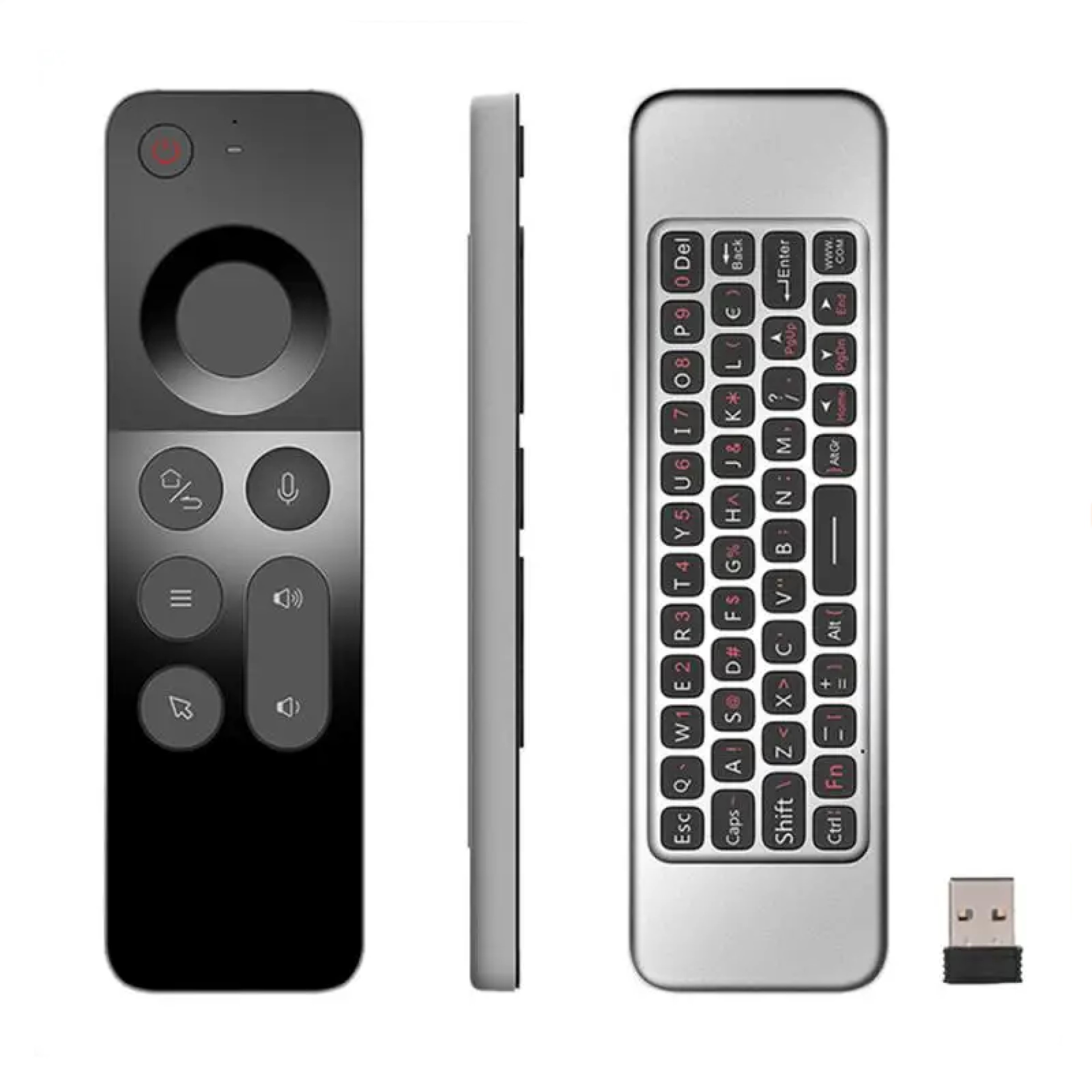 Pilot Air Mouse W3 Qwerty Magic Stříbrný