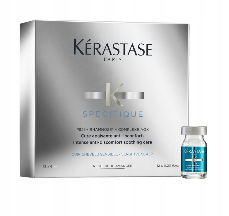 Kerastase Specifique kuracja 12x 6ml łagodząca podrażnienia skóry głowy