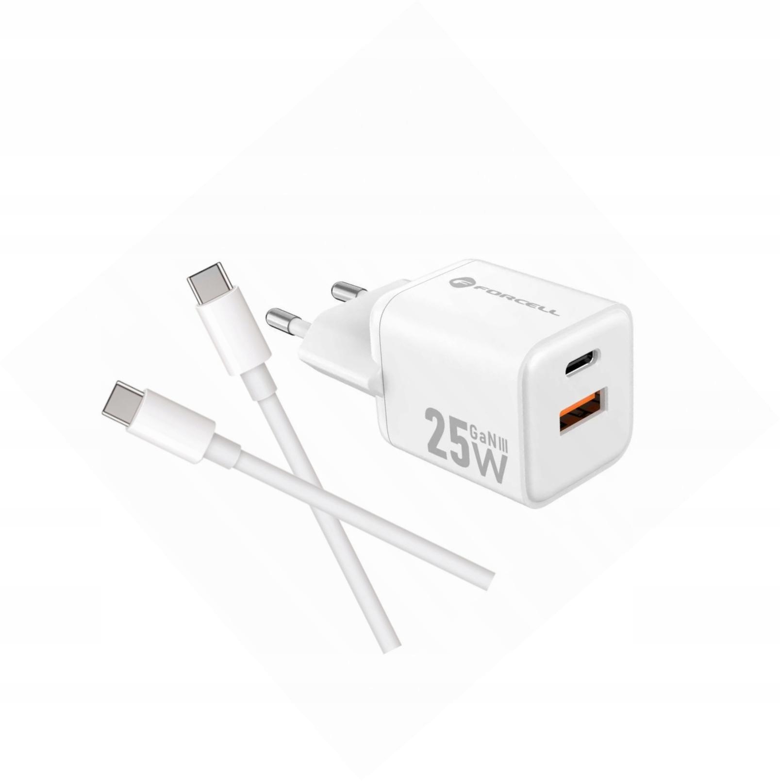 Szybka ładowarka Gan 25W z długim kablem Usb-c do Samsung Galaxy S26 Ultra