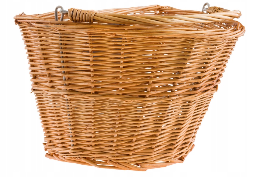 Koszyk kosz na Rower Wiklinowy Na Klip