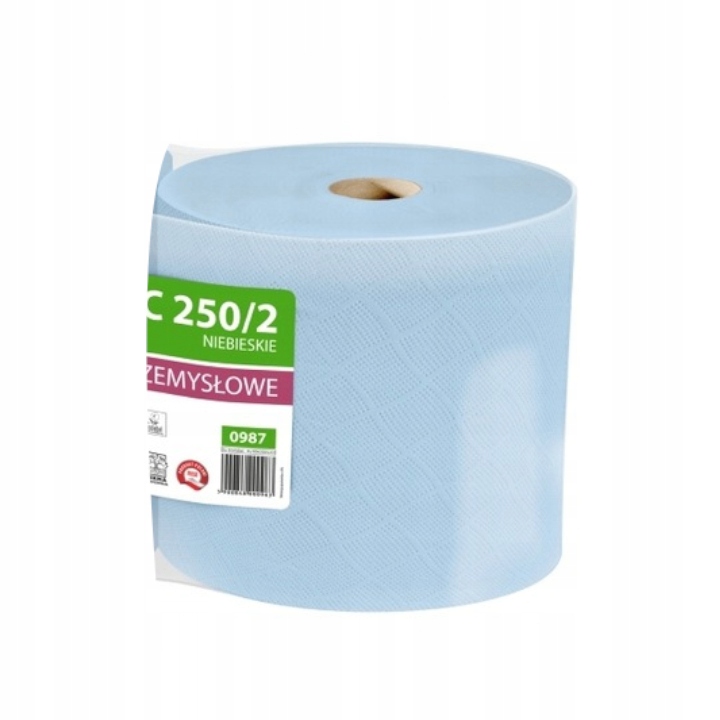 Czyściwo Ellis Ecoline C250/2 niebieskie 0987 1 rolka