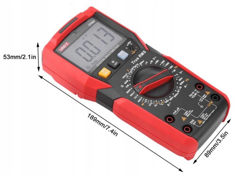 MIERNIK Uniwersalny TrueRMS NCV UT89x UNI-T Model UT89X