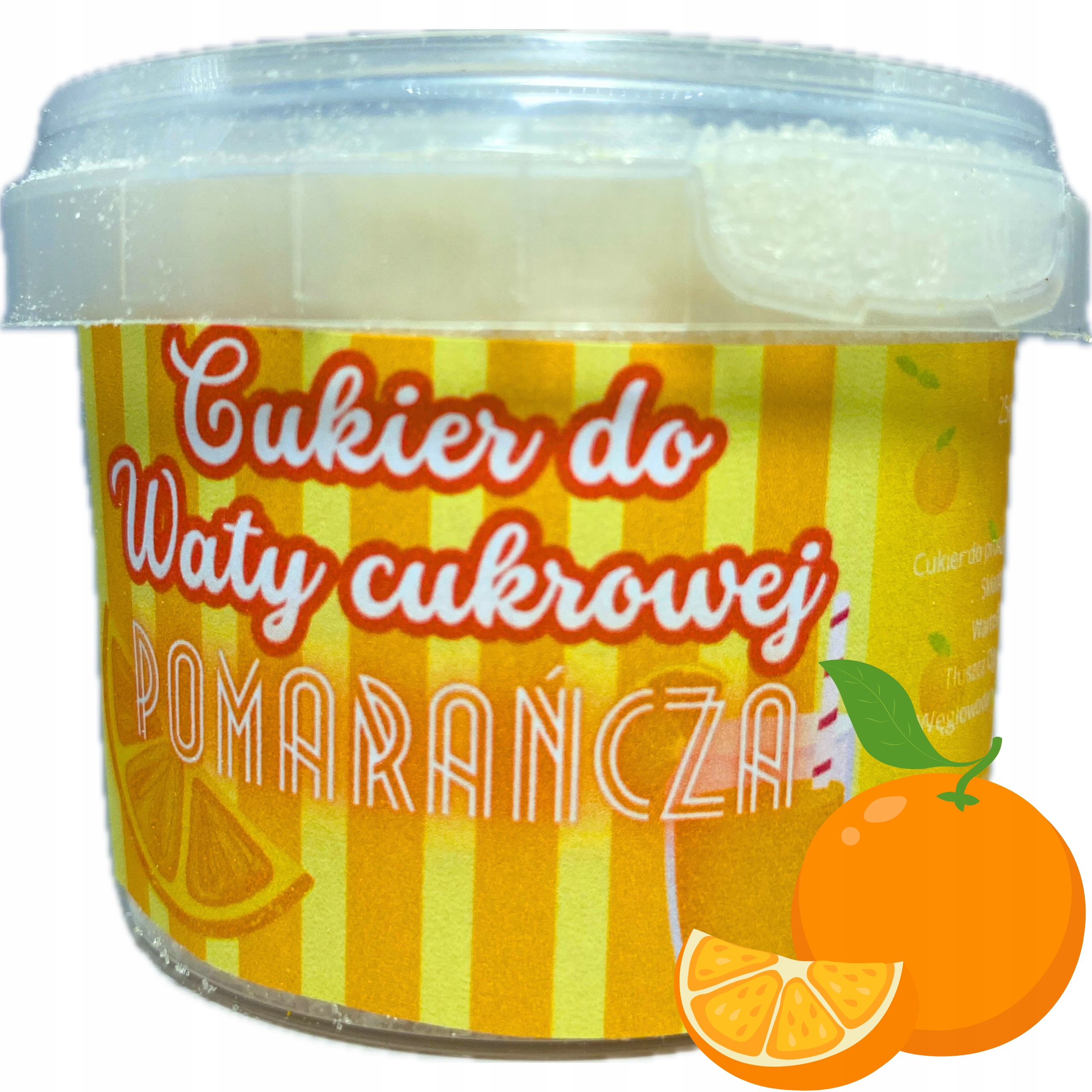 ZESTAW Cukier do waty cukrowej 8 x 100 gram + PATYCZKI I MIARKA Moc 1 W