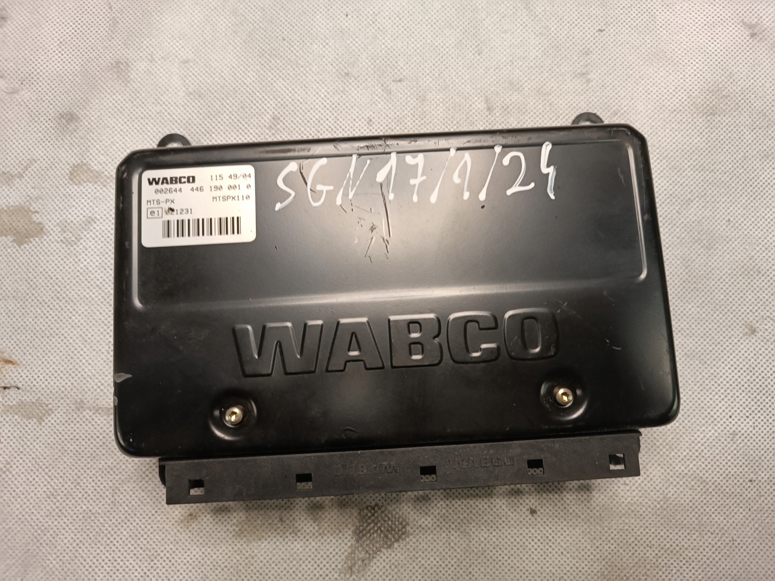 Bedienteil Tür WABCO 4461900010