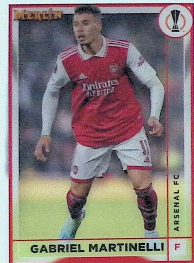 Topps 2022/23 Merlin Gabriel Martinelli Nr 15