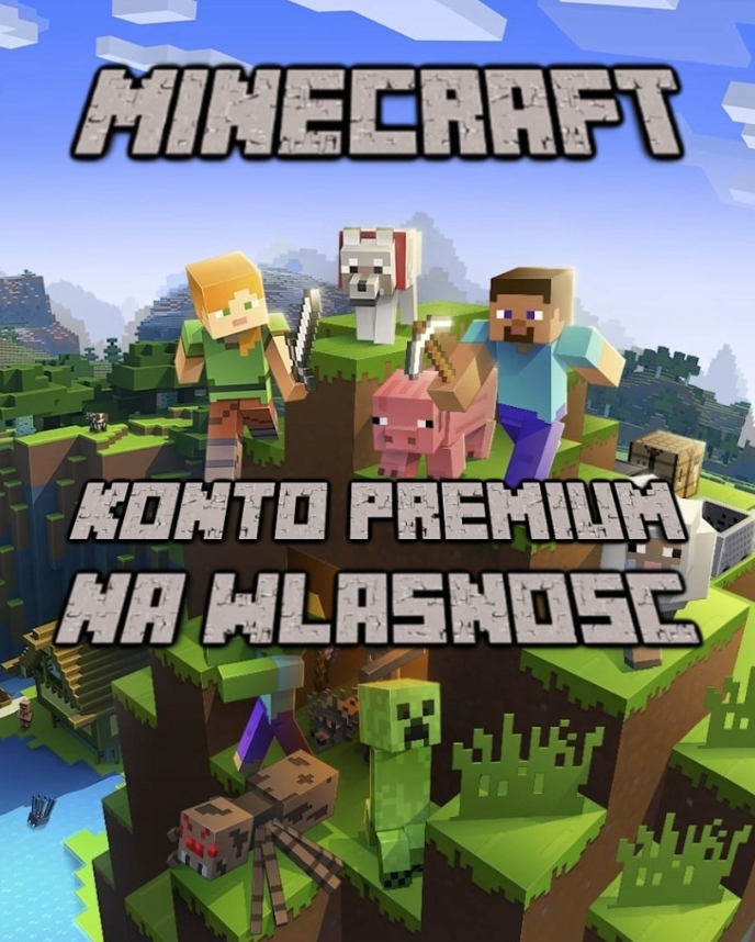 MINECRAFT JAVA PREMIUM PEŁNA GRA PC MICROSOFT POLSKI (nie gamepass