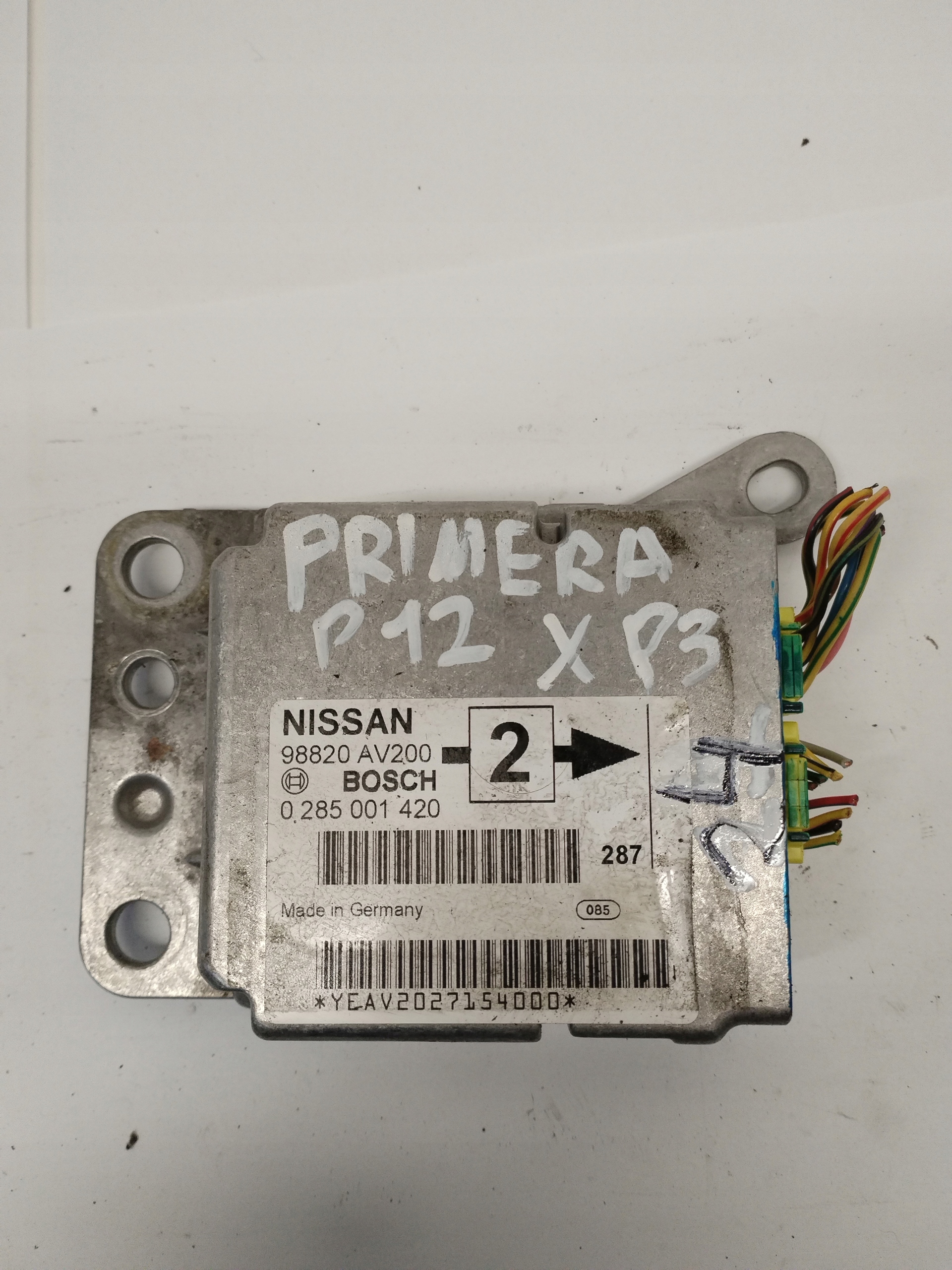 module sensor airbag Nissan Primera P12 0285001420