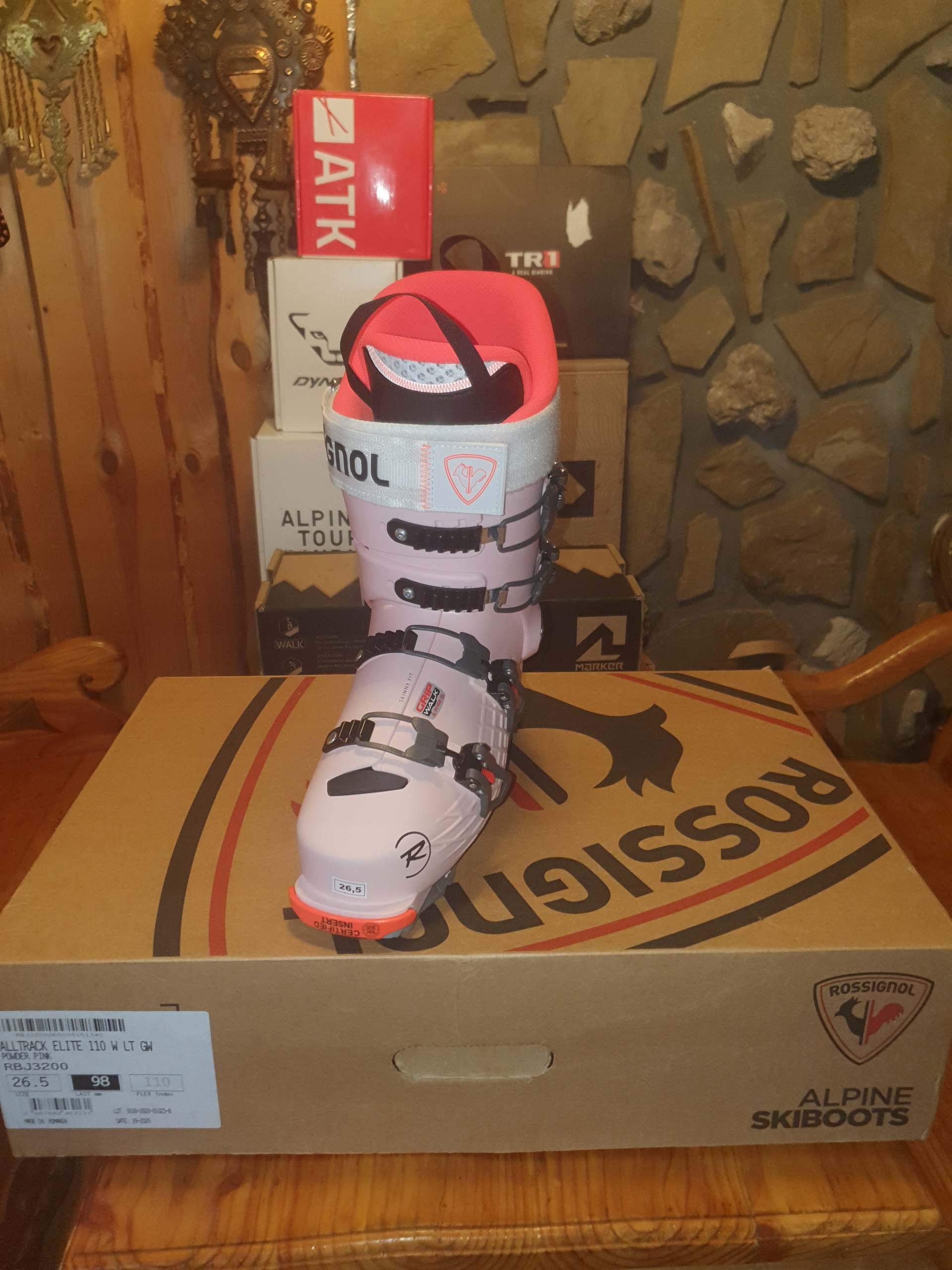 Skitourowe rossignol alltract elite flex 110 nr.26,5 last 98 NOWE Model alltract elite flex 110