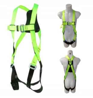 Zestaw wysokościowy SZELKI BEZPIECZEŃSTWA linka zatrzaśniki TORBA Rodzaj szelki