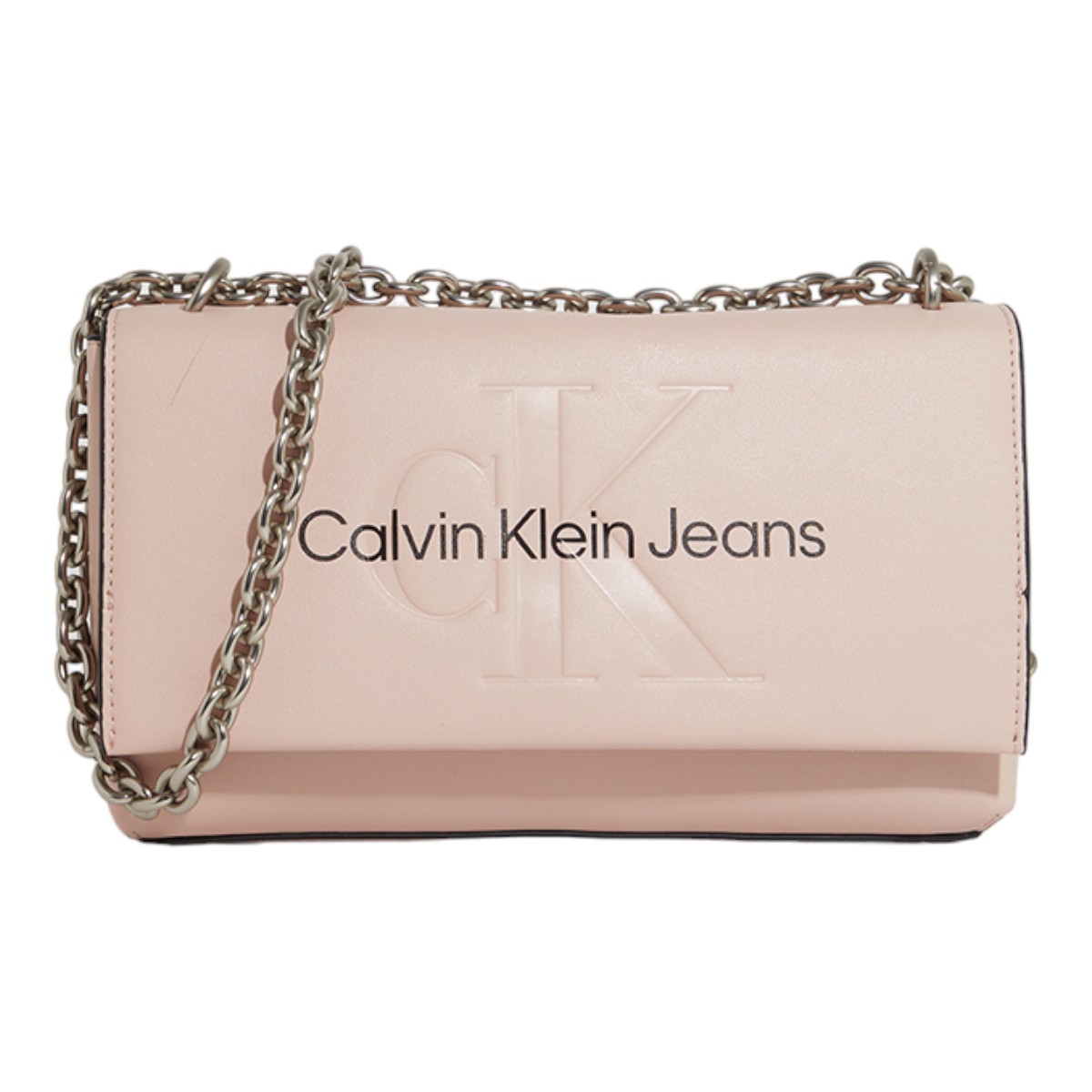 Calvin Klein Dámská Kabelka Sculpted Ew Flap CONV25 Mono Růžová