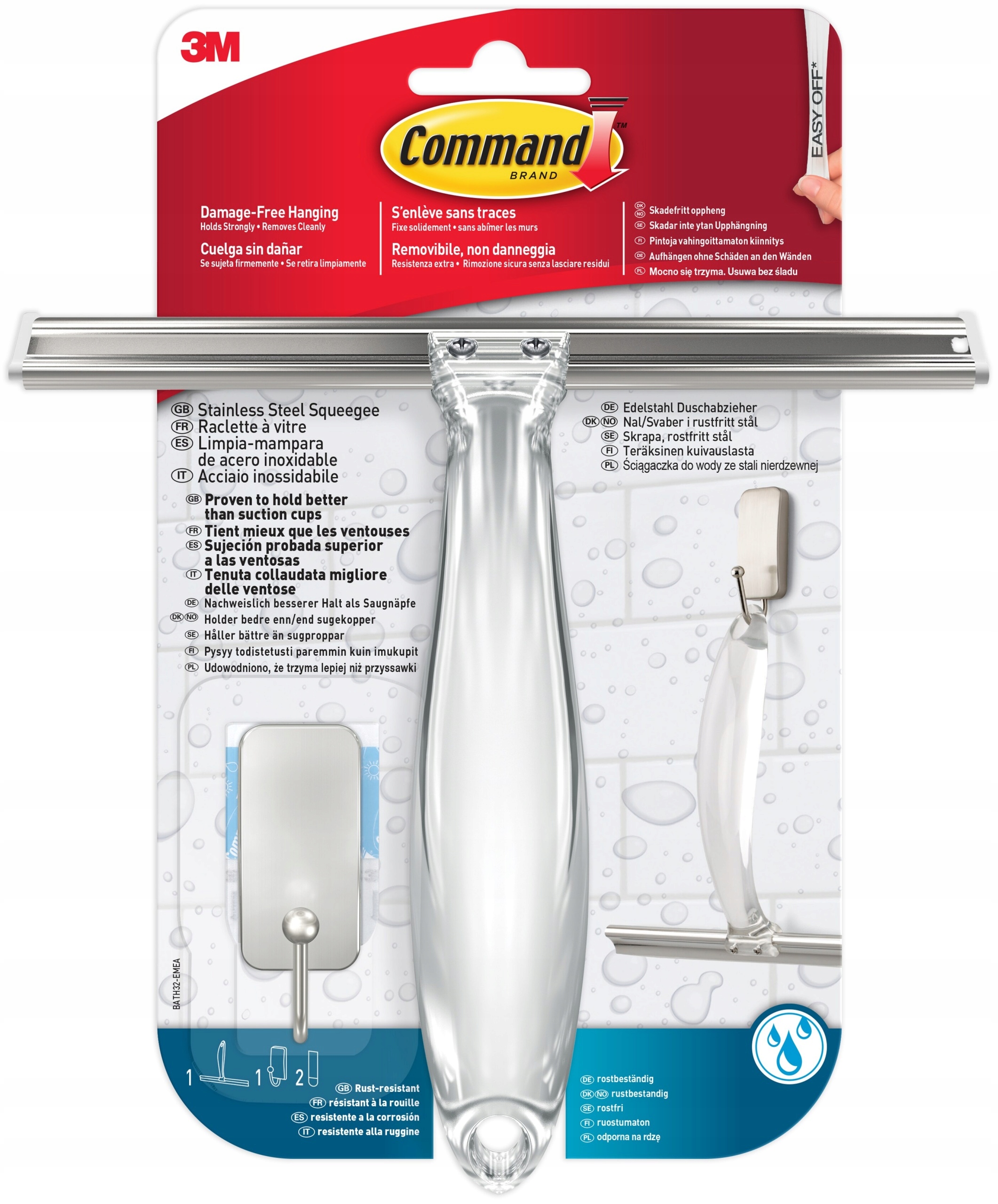 

Sciagaczka Do Kabiny Prysznicowej Command Bath 32