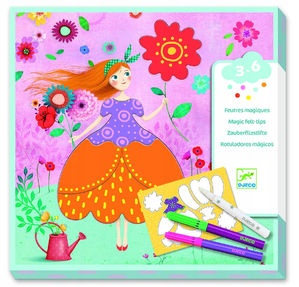 

Magiczne Flamastry zestaw artystyczny Djeco
