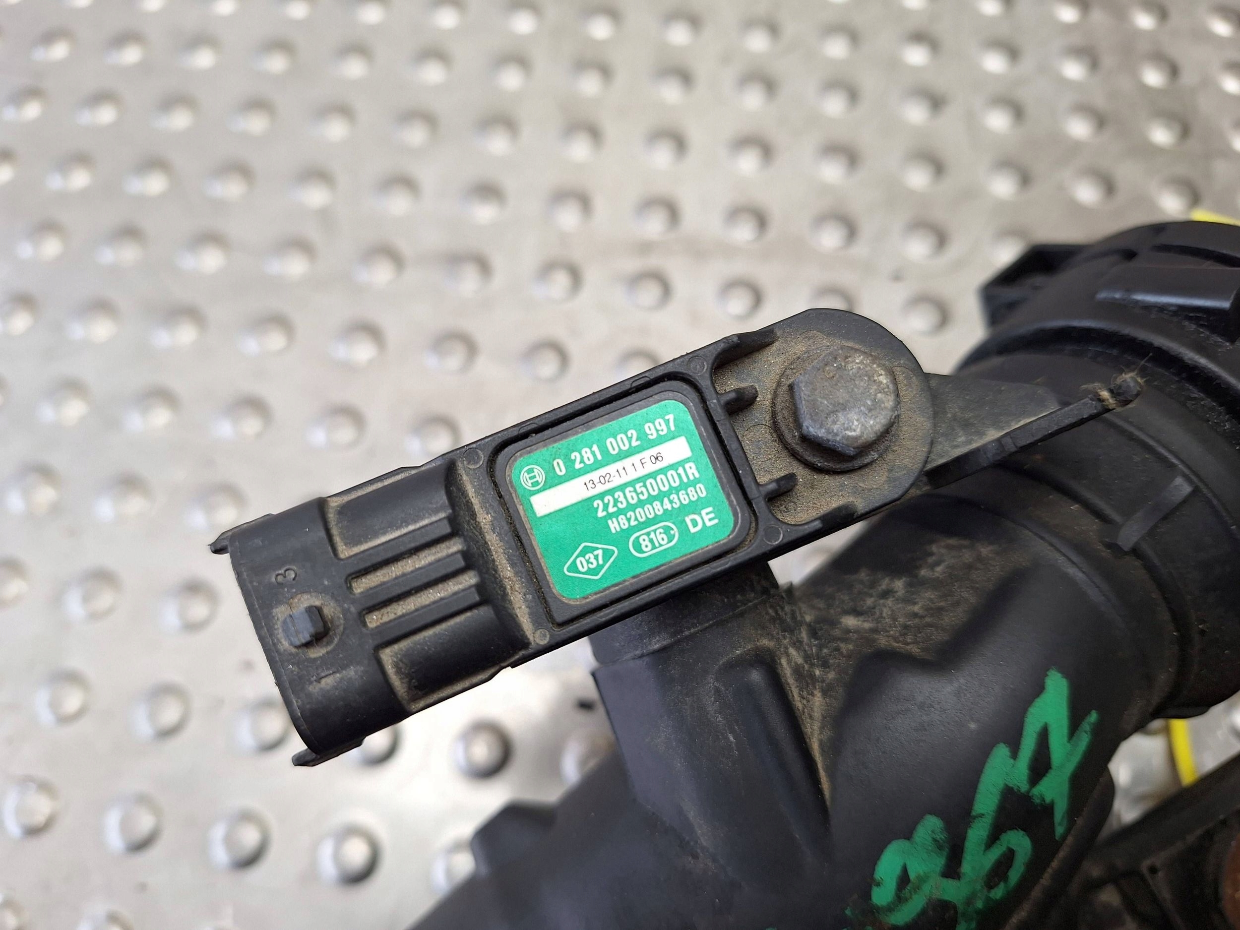 sensor MAP SENSOR 0281002997 NISSAN QASHQAI JUKE RENAULT 1.5 DCI