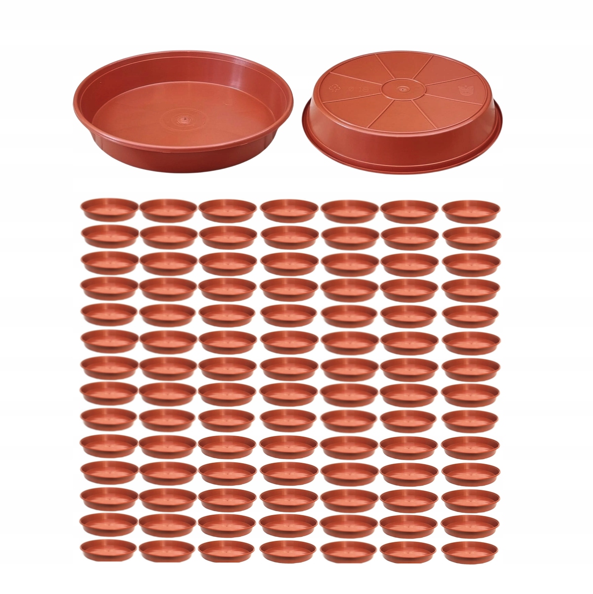 Podstavce pod květináče DonKwiat P18 Tc 18 cm terakota kulaté x 100ks