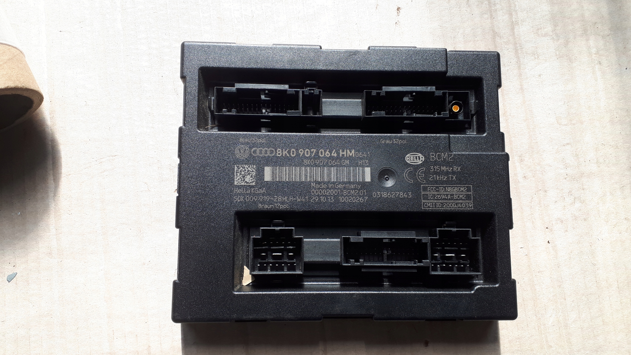 S4 B8 лифт A4 модуль комфорт контроллер 8K0907064HM