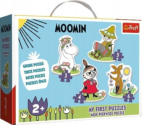 

Puzzle Baby Trefl Clasic Wesołe Muminki 36094 1+