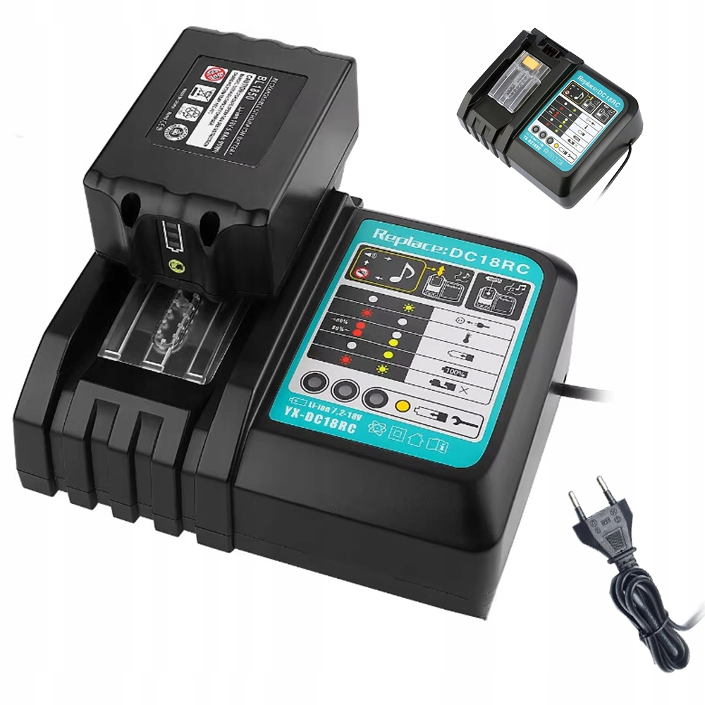 Rychlonabíječka MAK1TA DC18RC 14,4-18V Li-ion Pro Elektrické Nářadí