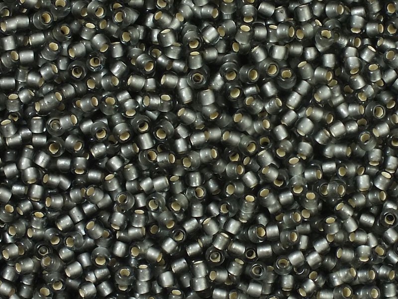 Toho Round 11o-29BF Silver-Lined Frost Gray-10g