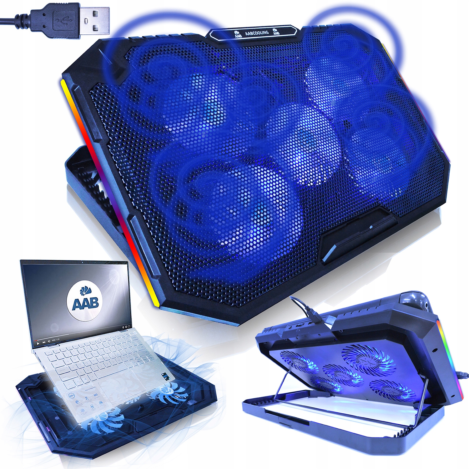 

Podstawka Podkładka Chłodząca Pod Laptop-a 12-17"