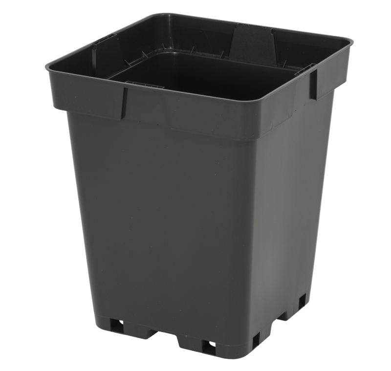 štvorcová výrobná kvetinová nádoba 18/21,5 cm 5L 500ks