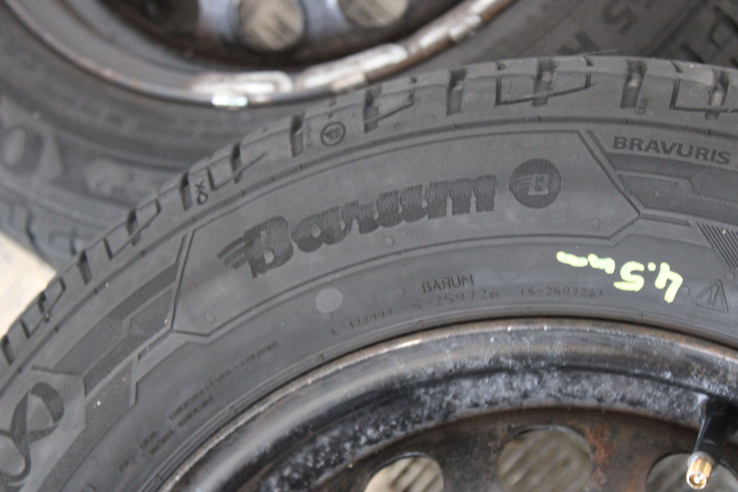wheels discs 175/65 R14 ET35 FIAT PANDA III 3 2016