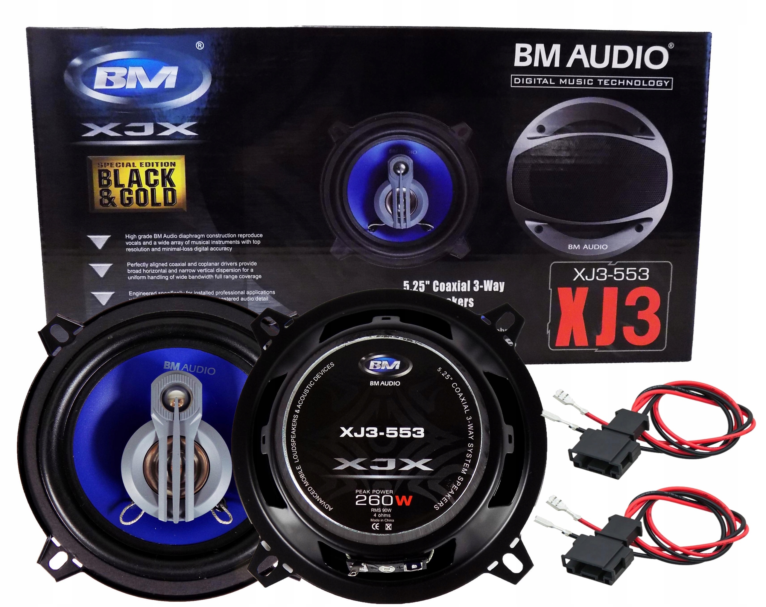 BOSCHMANN Динамики 3-полосная BMW E30 E36 E46 передняя